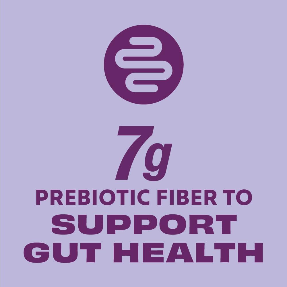 Premier Protein Powder Plus Fiber, Chocolate, 25g Protein, 7g Fiber to Support Gut Health, No Added Sugar (17 Servings)
