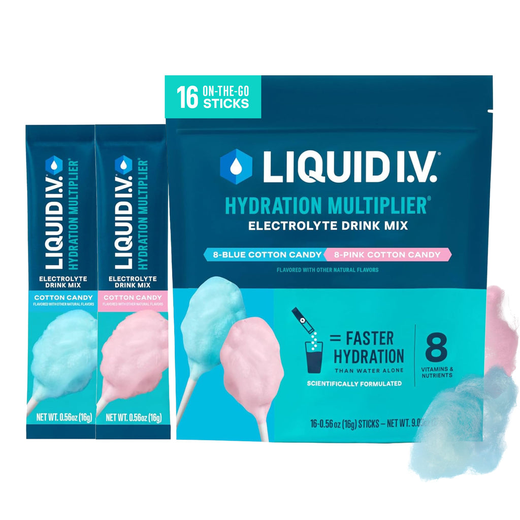 Liquid I.V. Hydration Electrolytes, Lemon Lime, 16 Count