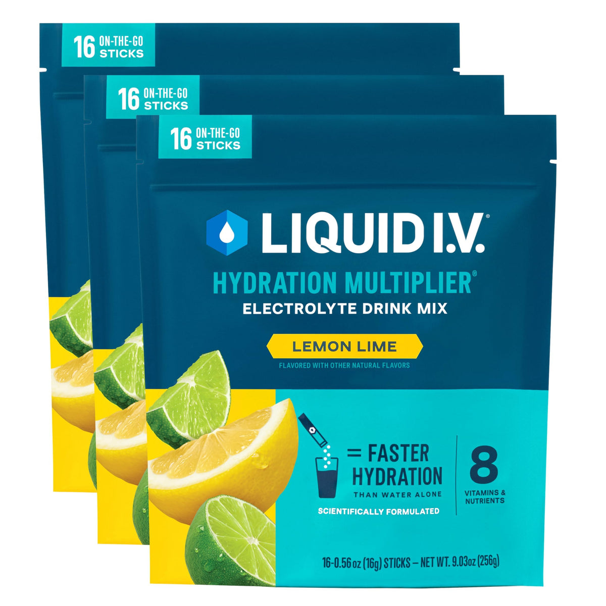 Liquid I.V. Hydration Electrolytes, Strawberry, 48 Count
