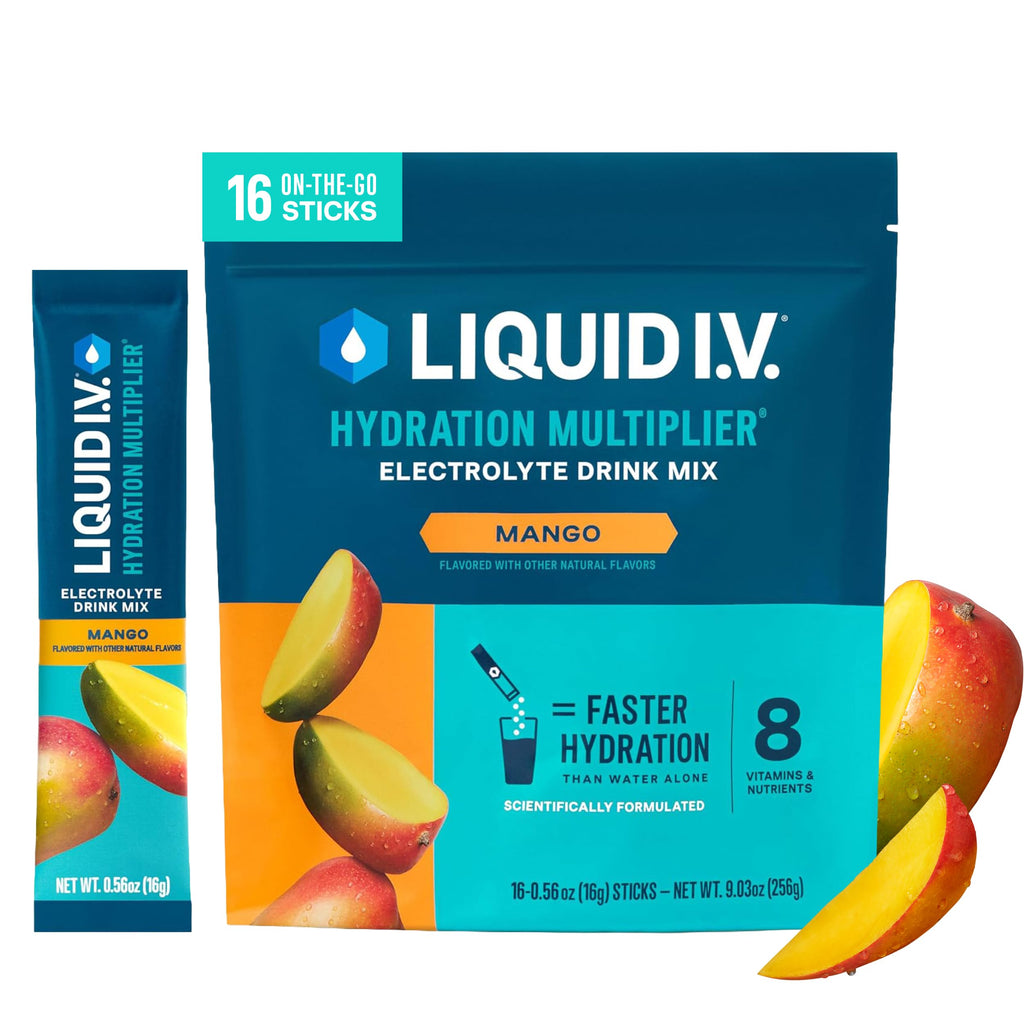 Liquid I.V. Hydration Electrolytes, Lemon Lime, 16 Count