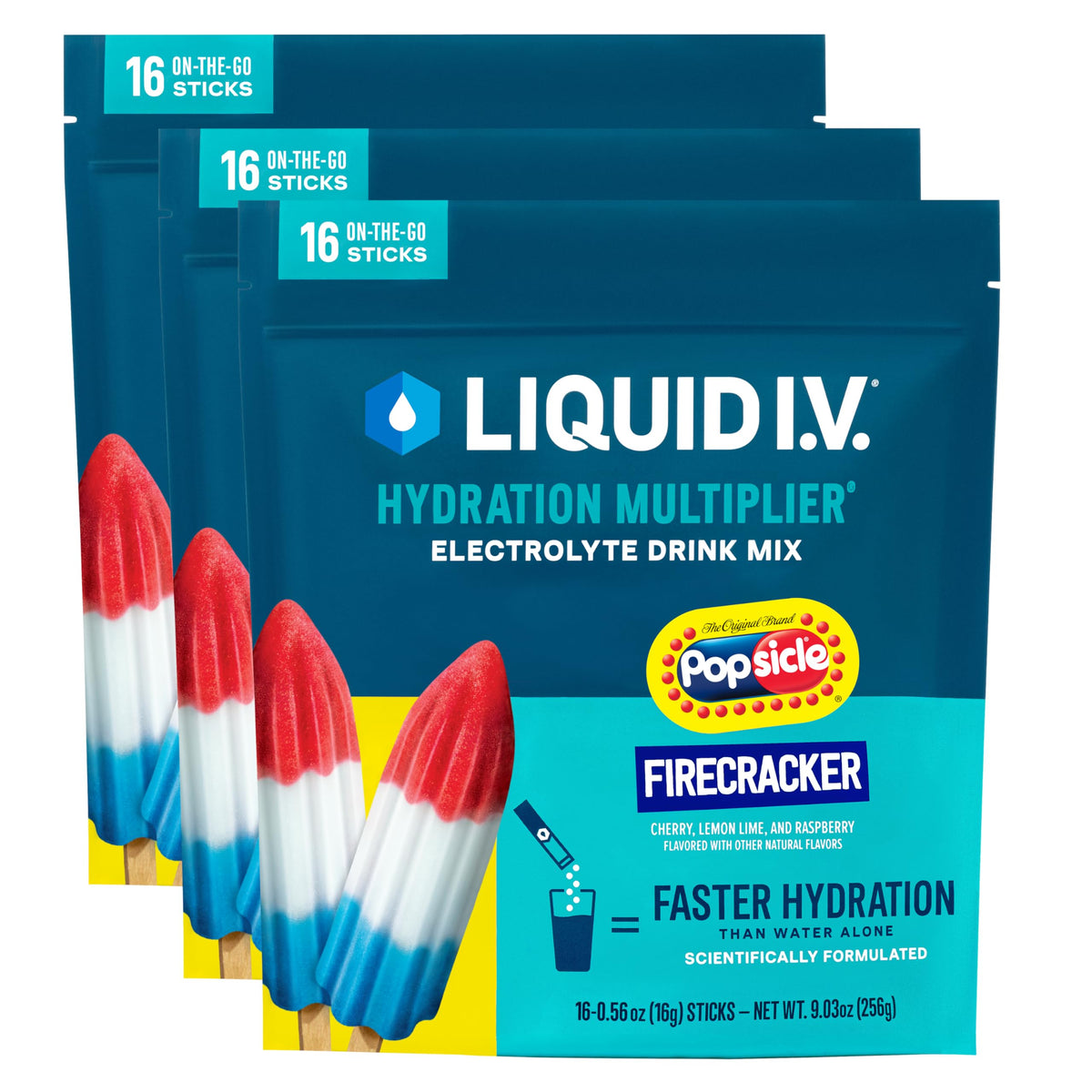 Liquid I.V. Hydration Electrolytes, Strawberry, 48 Count