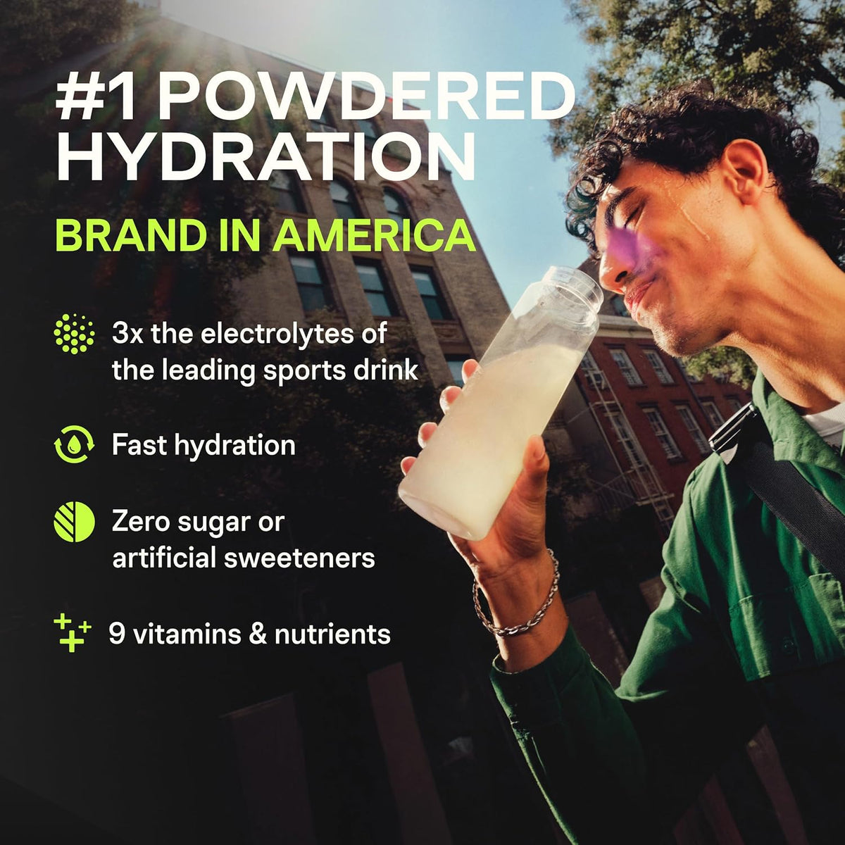 Liquid I.V. Sugar Free + Energy Electrolytes, BlackBerry Lemonade, 14 Count
