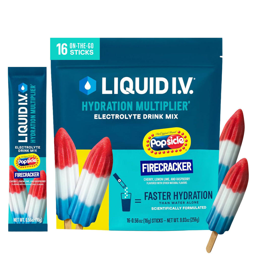 Liquid I.V. Hydration Electrolytes, Lemon Lime, 16 Count