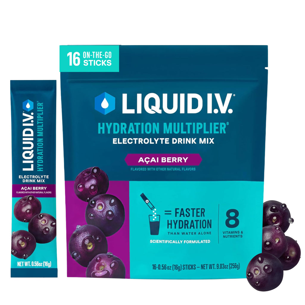 Liquid I.V. Hydration Electrolytes, Lemon Lime, 16 Count