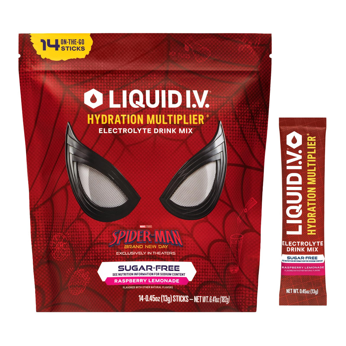 Liquid I.V. Sugar Free Hydration Electrolytes, Lemon Lime, 14 Count